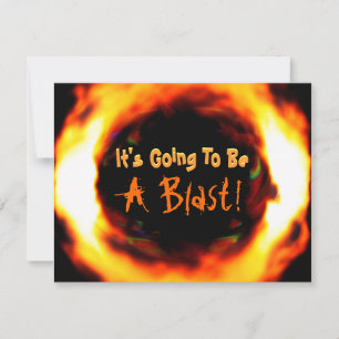 It's Going To Be A Blast! Invitation