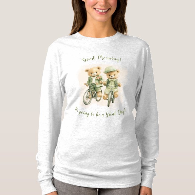 It's Going to be a Great Day Long Sleeve T-Shirt (Front)