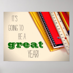 It's Going To Be a GREAT Year Poster for Educators