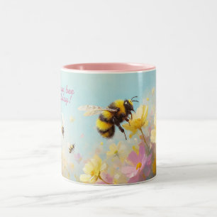 It's Gonna Bee a Great Day Two-Tone Mug