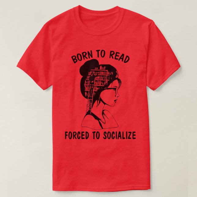 It's Good Day To Read Book Funny Library Reading L T-Shirt (Design Front)