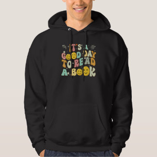 It's Good Day To Read Book Library Reading 7 Hoodie