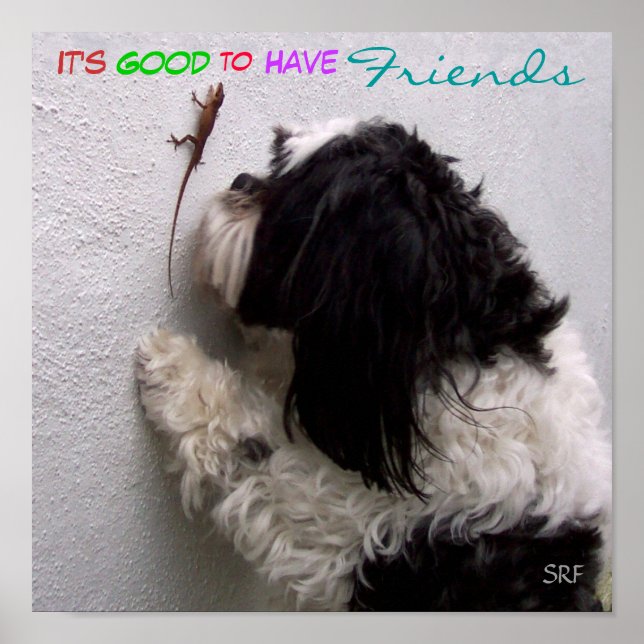 It's Good To Have Friends Poster (Front)