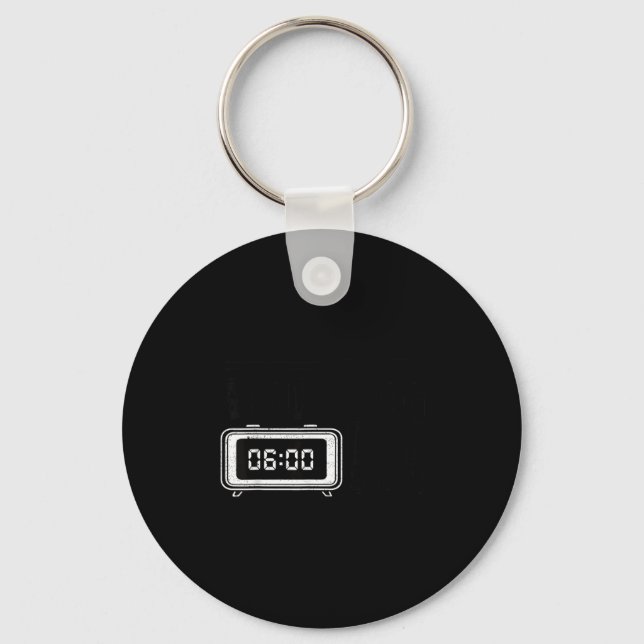 Its Groundhog Day Funny Somewhere Funny Groundhog  Key Ring (Front)