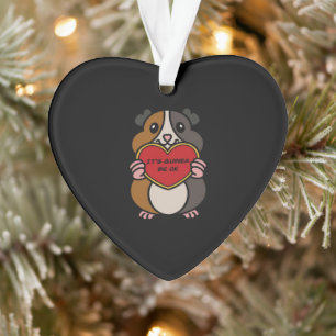 It's Guinea Pig Heart Be OK Cute Guinea Pig Ornament