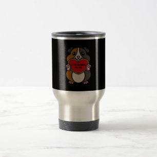 It's Guinea Pig Heart Be OK   Cute Guinea Pig Travel Mug