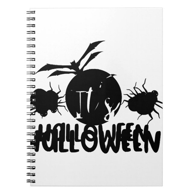 It's Halloween  Notebook (Front)