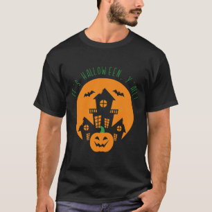 Its Halloween Y All Modern Black Art T-Shirt