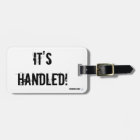 It's Handled! Scandal Luggage Tag