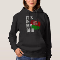 ITS IN MY DNA Afghanistan Flag Afghan Roots Pride