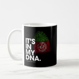 IT'S IN MY DNA Afghanistan Flag Shirt Afghan Roots Coffee Mug