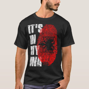 It's In My Dna Albania Flag Albanian T-Shirt