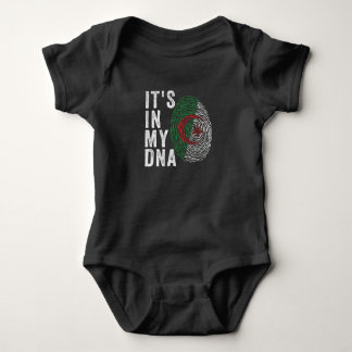 It's In My DNA - Algeria Flag Baby Bodysuit