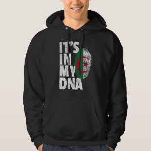 It's In My Dna Algerian Algeria Flag Men Women 1 Hoodie