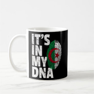 It's In My Dna Algerian Algeria Flag Men Women Coffee Mug