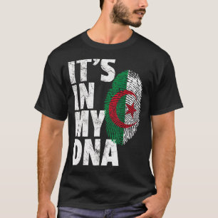It's In My Dna Algerian Algeria Flag   Men Women T-Shirt