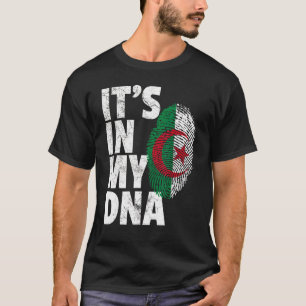 It's In My Dna Algerian Algeria Flag   Men Women T-Shirt