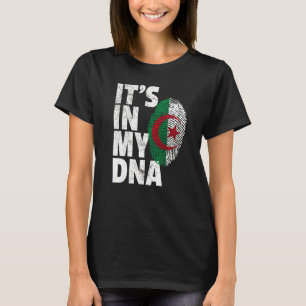 It's In My Dna Algerian Algeria Flag   Men Women T-Shirt