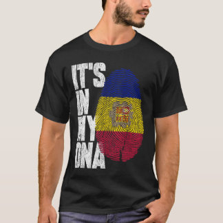 It's In My DNA Andorran Shirt Proud Hispanic Gift