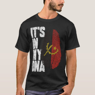 It's In My DNA Angolan Shirt Proud Gift Angola