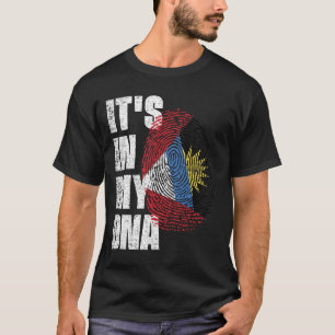 IT'S IN MY DNA Antigua and Barbuda Flag T-Shirt