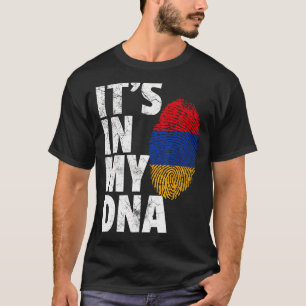 It's In My Dna Armenian Armenia Flag Men Women T-Shirt