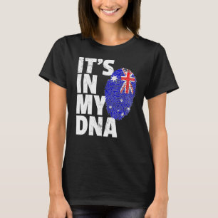 Its In My Dna Australia Flag Pride National Countr T-Shirt