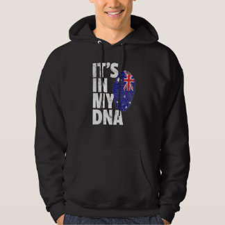 It's In My Dna Australian Australia Flag Hoodie
