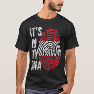IT'S IN MY DNA Austria Flag Men Women Kids T-Shirt