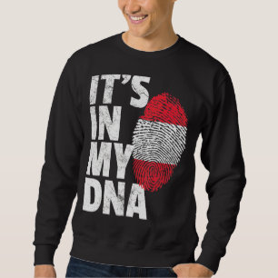 It's In My Dna Austrian Austria Flag Men Women 1 Sweatshirt