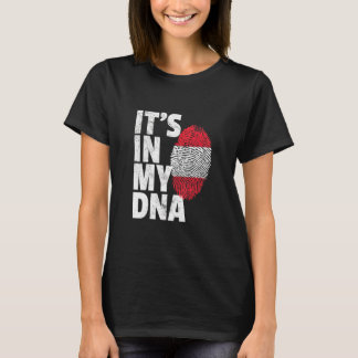It's In My Dna Austrian Austria Flag   Men Women 1 T-Shirt