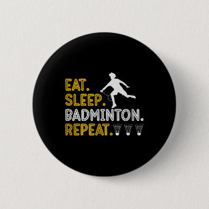 Its In My Dna Badminton Shuttle Racket Badminton P 6 Cm Round Badge