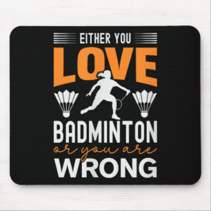 Its In My Dna Badminton Shuttle Racket Badminton P Mouse Mat