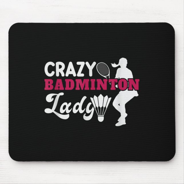 Its In My Dna Badminton Shuttle Racket Badminton P Mouse Mat (Front)