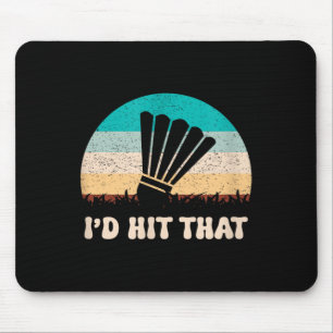 Its In My Dna Badminton Shuttle Racket Badminton P Mouse Mat