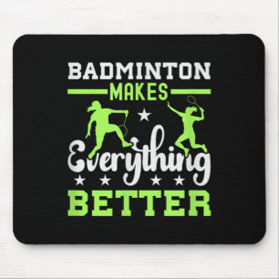 Its In My Dna Badminton Shuttle Racket Badminton P Mouse Mat