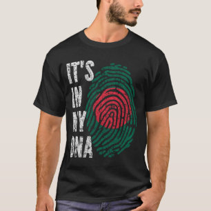 IT'S IN MY DNA Bangladesh Flag Men Women Kids T-Shirt