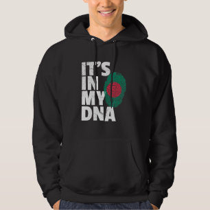 Its In My Dna Bangladesh Flag Pride National Count Hoodie