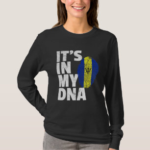 Its In My Dna Barbados Flag Pride National Country T-Shirt