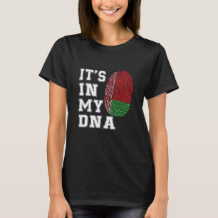 It's In My DNA Belarusians Proud Belarus Flag T-Shirt