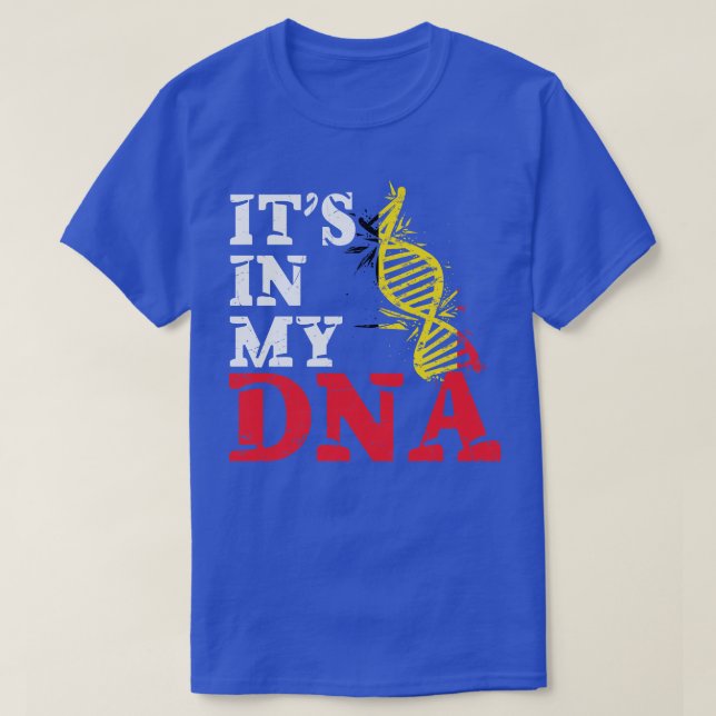 Its in my DNA Belgium T-Shirt (Design Front)
