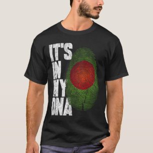 It's In My DNA Bengali Shirt Proud Gift Bangladesh