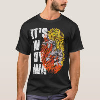 IT'S IN MY DNA Bhutan Flag Boy Girl Gift