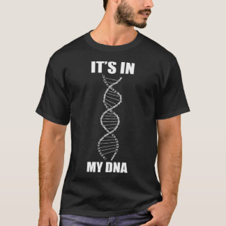 Its In My DNA Bike Chain cycle vintage  T-Shirt