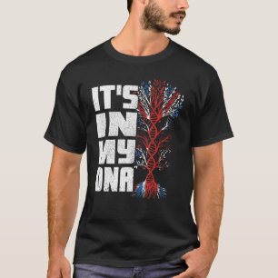 It's In My DNA British Flag England UK Britain Uni T-Shirt