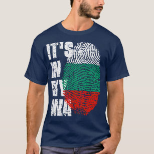 ITS IN MY DNA Bulgaria Flag Boy Girl Gift T-Shirt