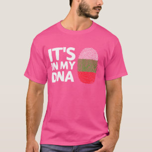 It's In My DNA Bulgarian Flag Fingerprint Bulgaria T-Shirt