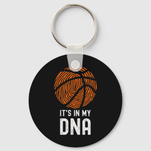 It's In My Dna Bysketbyll Player Byll Game Fun Bys Key Ring