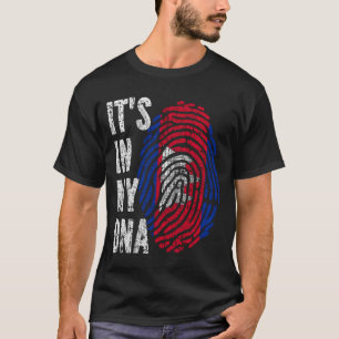 IT'S IN MY DNA Cambodia Flag Men Women Kids T-Shirt