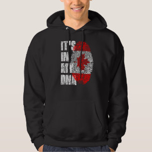 It's In My Dna Canada Flag Canadian Hoodie